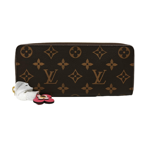 CLÉMENCE Monogram Coated Canvas Brown