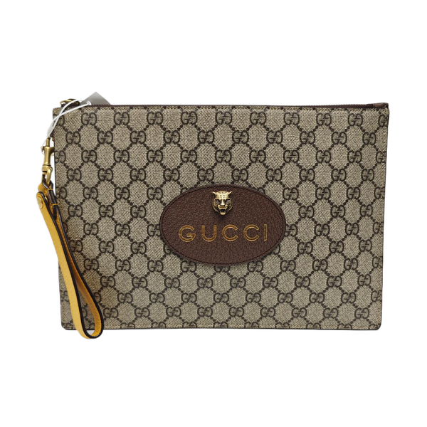 Neo Vintage Monogram Coated Canvas Beige
