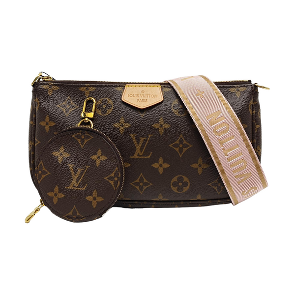 MULTI Monogram Coated Canvas Brown