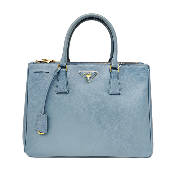 Galleria Large Calfskin Blue