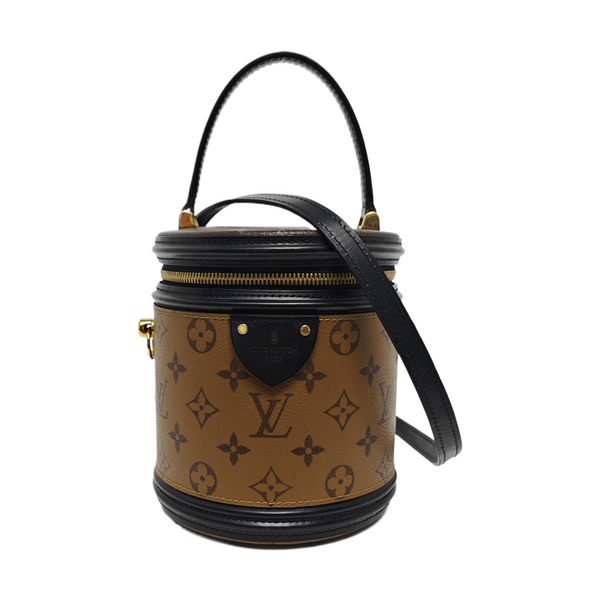 CANNES PM Monogram Coated Canvas Brown