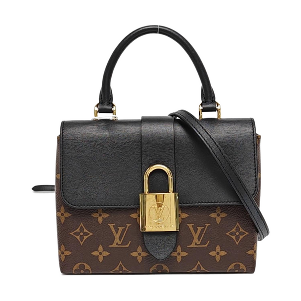 LOCKY BB Monogram Coated Canvas Brown