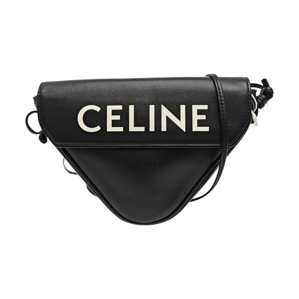 TRIANGLE Calfskin Black
