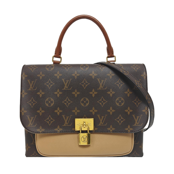 MARIGNAN Monogram Coated Canvas Brown
