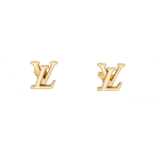 Metal Gold Stud Earrings