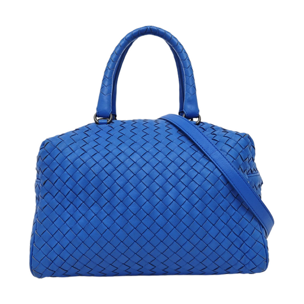 Calfskin Shoulder Bag Blue