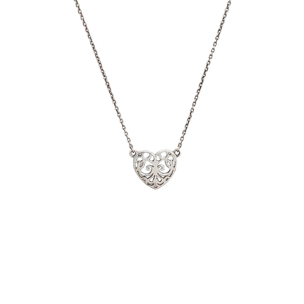 Tiffany Hearts Pure Silver Necklace