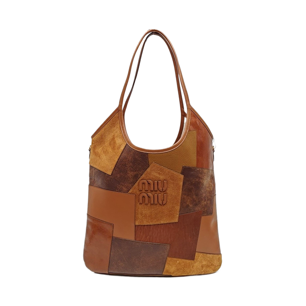 IVY Quilted Suede Brown