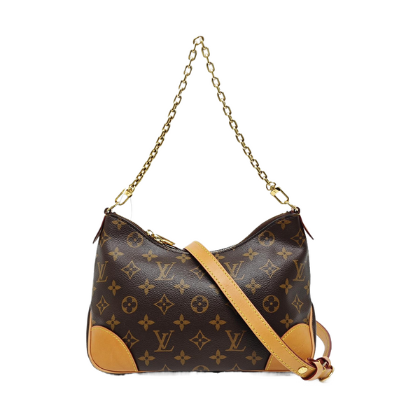 BOULOGNE Monogram Coated Canvas Brown