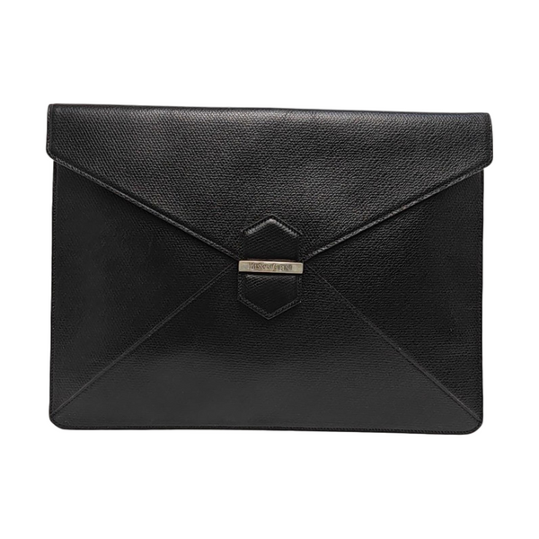 Leather Clutch Black