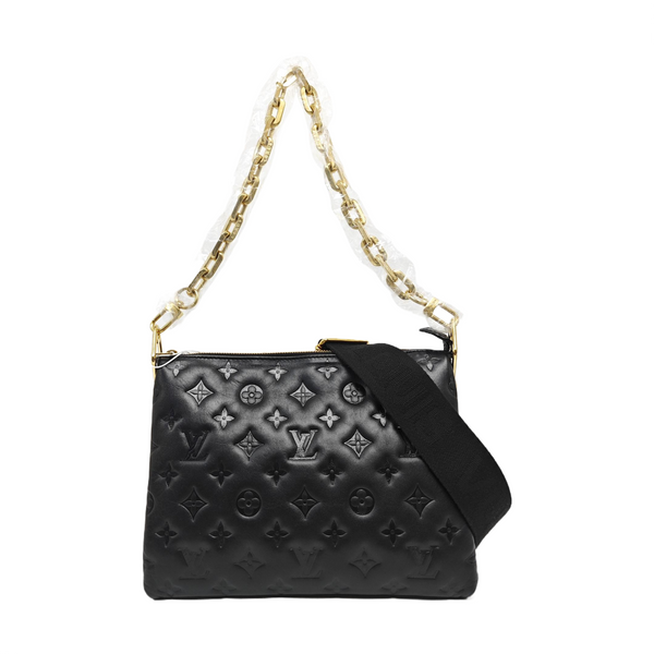 COUSSIN PM Lambskin Black