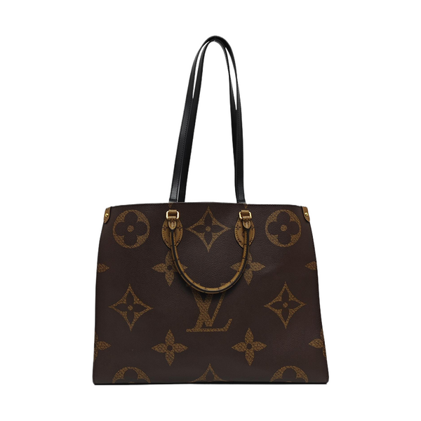 ONTHEGO GM Monogram Coated Canvas Brown