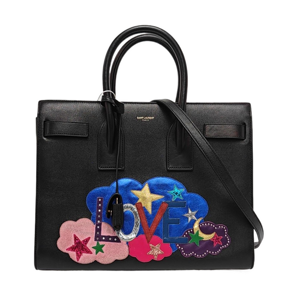 SAC DE JOUR Calfskin Black