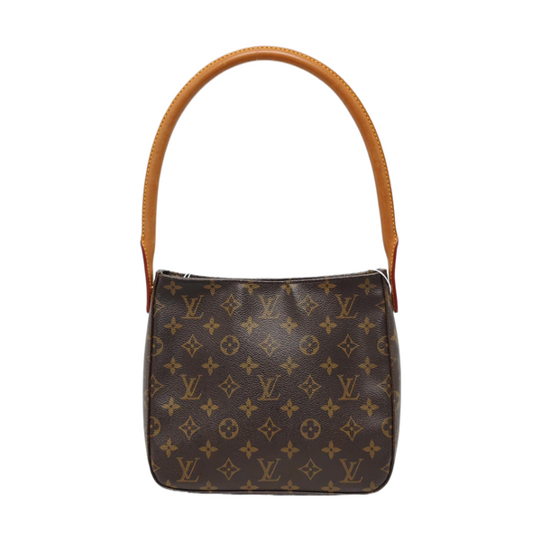 LOOPING MM Monogram Coated Canvas Brown