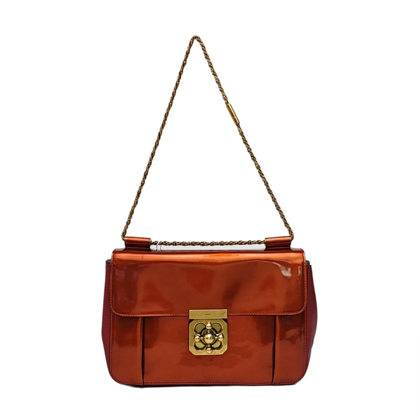 Elsie Patent Leather Red