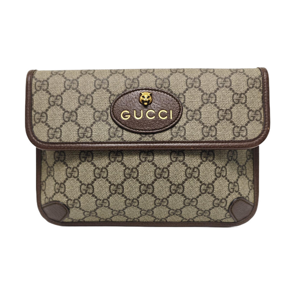 Neo Vintage Monogram Coated Canvas Beige