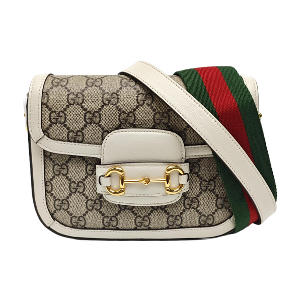 Horsebit 1955 Mini Coated Canvas Beige