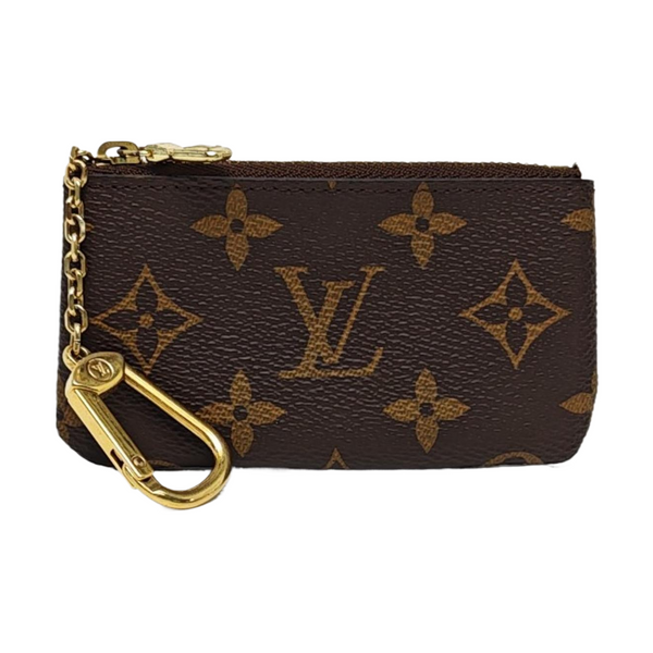 Monogram Coated Canvas Coin Purse Brown