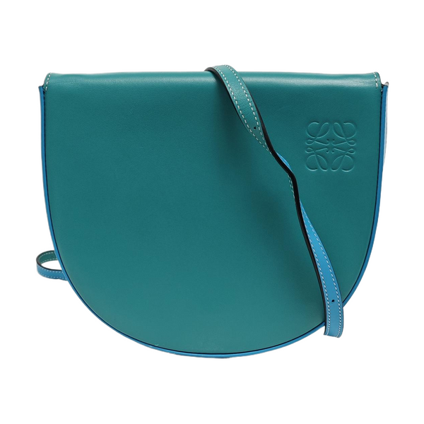 Heel Calfskin Blue