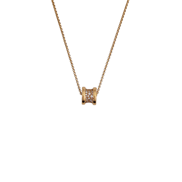 B.ZERO1 18k Rose Gold Necklace