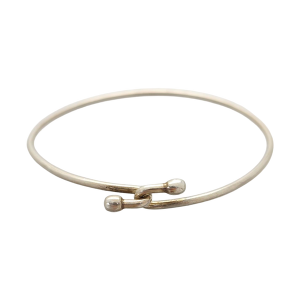 Authenticated pre-owned TIFFANY Knot 925 Sterling Silver Silver Bracelet - Bracelet at Looply