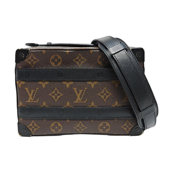 SOFT TRUNK Monogram Coated Canvas Brown