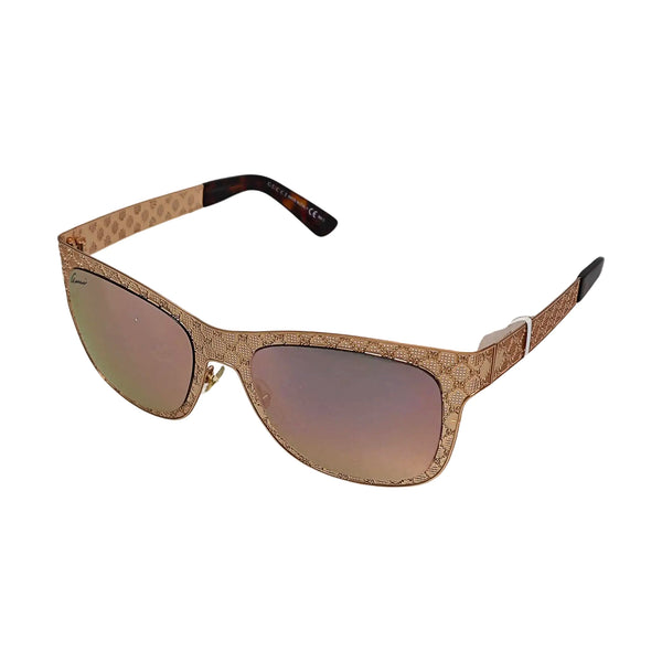 Metal Sunglasses Red