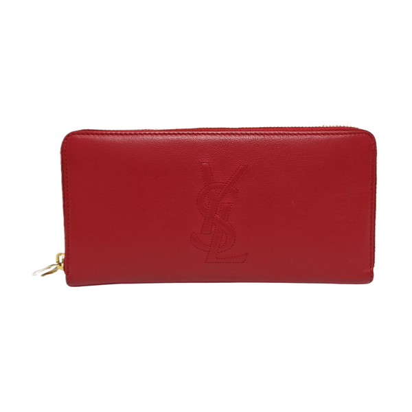 MONOGRAM Quilted Calfskin Red Wallet