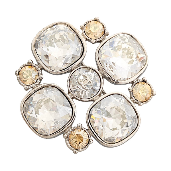 Metal Silver Brooch