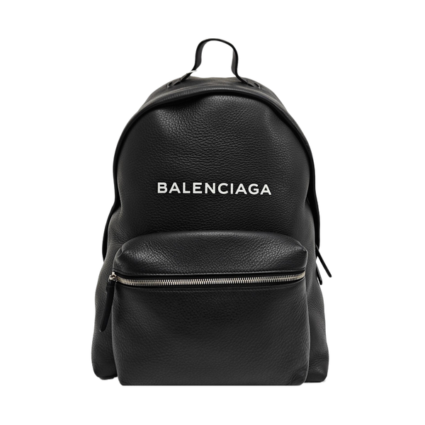 Calfskin Backpack Large Black