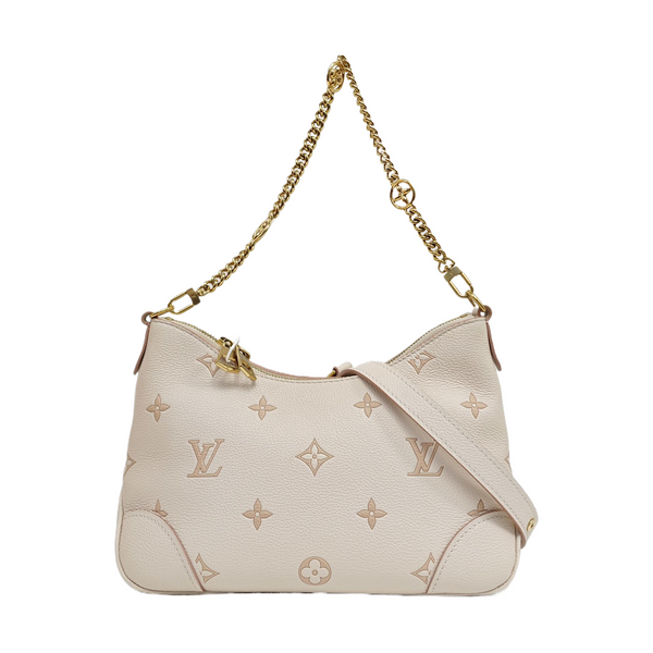 BOULOGNE Monogram Calfskin Beige