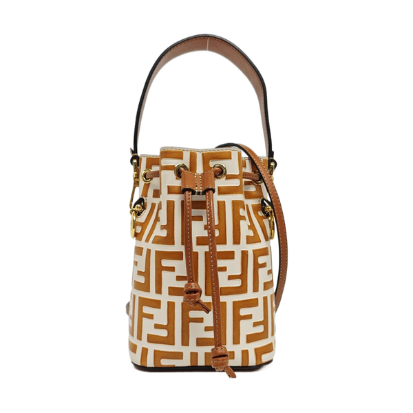 Mon Tresor Mini Calfskin White
