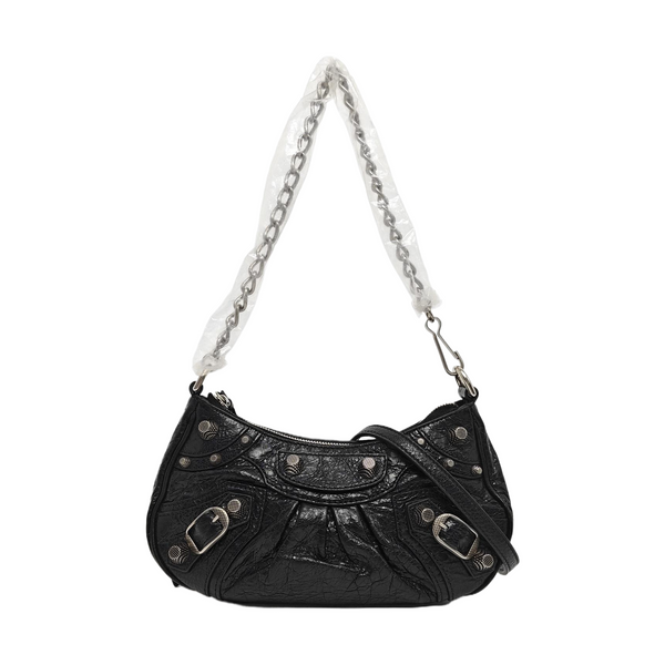 Le Cagole Mini Lambskin Black