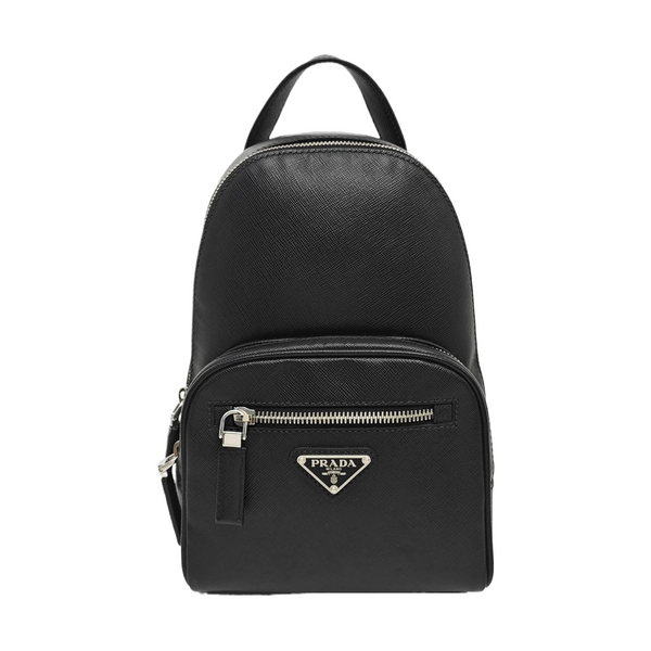 Calfskin Shoulder Bag Black