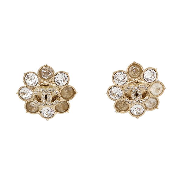 Metal Gold Stud Earrings