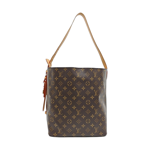ALL IN GM Monogram Coated Canvas Brown