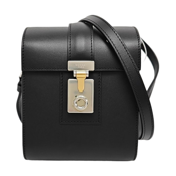 Calfskin Shoulder Bag Black