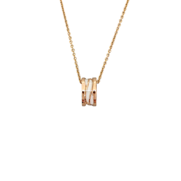 B.ZERO1 18k Rose Gold Necklace