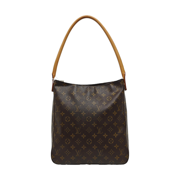 LOOPING GM Monogram Coated Canvas Brown