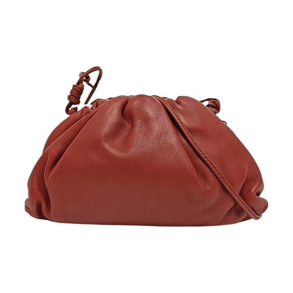 The Pouch Mini Calfskin Red