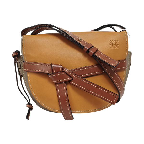 Gate Small Calfskin Brown