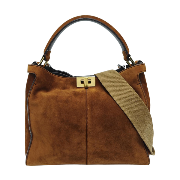 Peekaboo Essential Medium Suede Brown