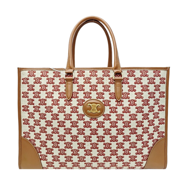 Fabric Tote Bag Red