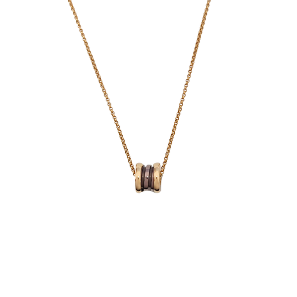 B.ZERO1 18k Rose Gold Necklace