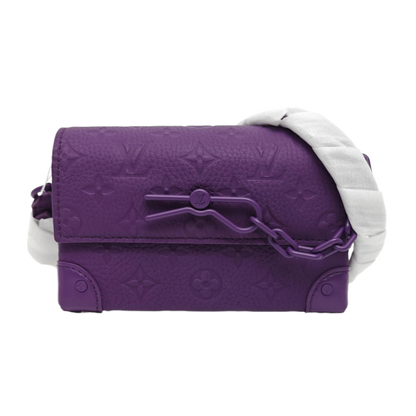 STEAMER Mini Monogram Calfskin Purple