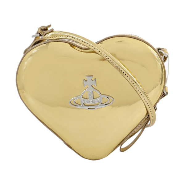 Calfskin Shoulder Bag Gold