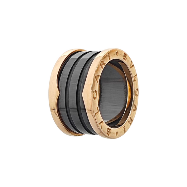 B.ZERO1 18k Rose Gold Ring EU 50