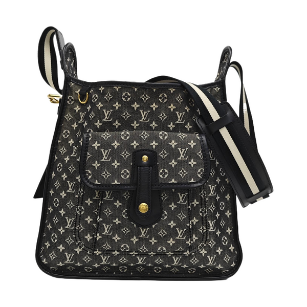 MARY KATE Monogram Canvas Gray