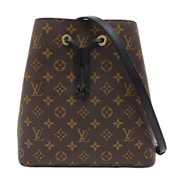 NÉONOÉ MM Monogram Coated Canvas Brown