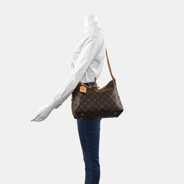 CARRYALL PM Monogram Coated Canvas Brown